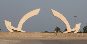 Bao Dinh beach monument           