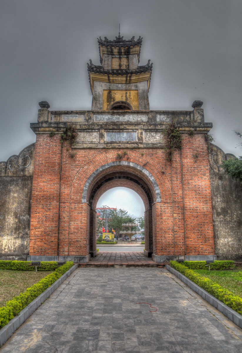 Little Quang Binh Gate           