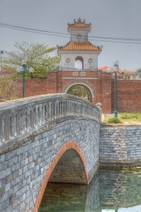 Bridge across citadel moat        